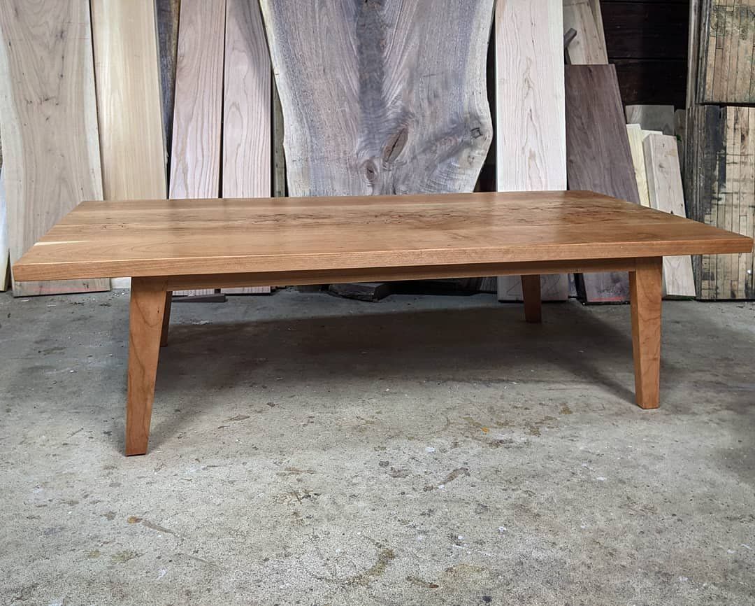 The Southport – Solid Wood Mid Century Modern Coffee Table – Mq Woodworking Inside Mid Century Modern Coffee Tables (View 12 of 15)