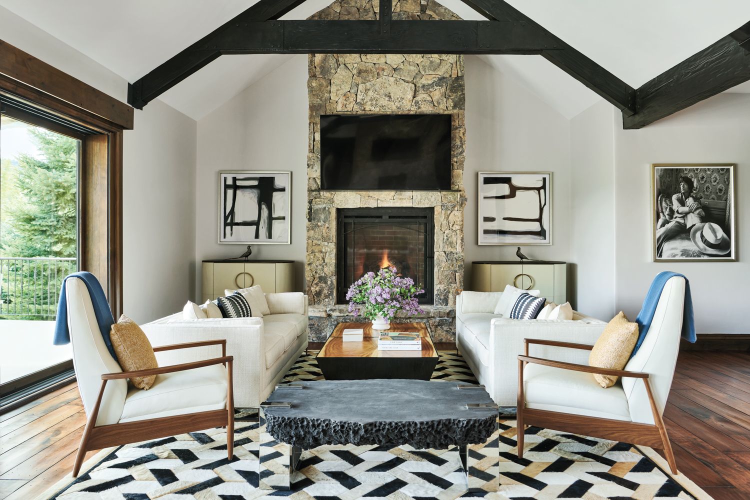 This Chateau's Mesmerizing Transformation Is A Design Fairy Tale Within Cozy Castle Boho Living Room Tables (View 15 of 15)