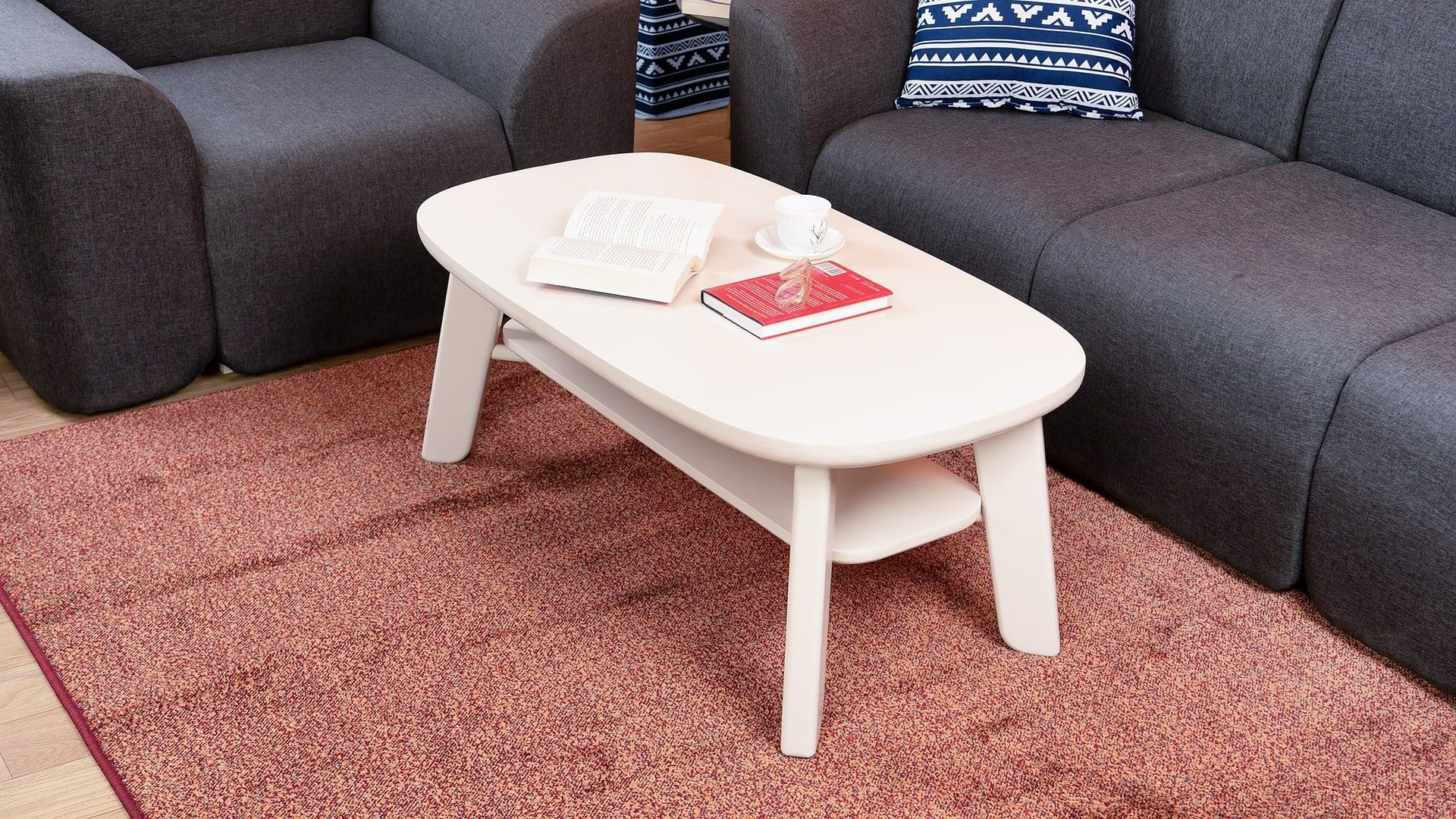 Tilty Legs Coffee Table – Moko Home+living Throughout Coffee Tables With Solid Legs (View 11 of 15)
