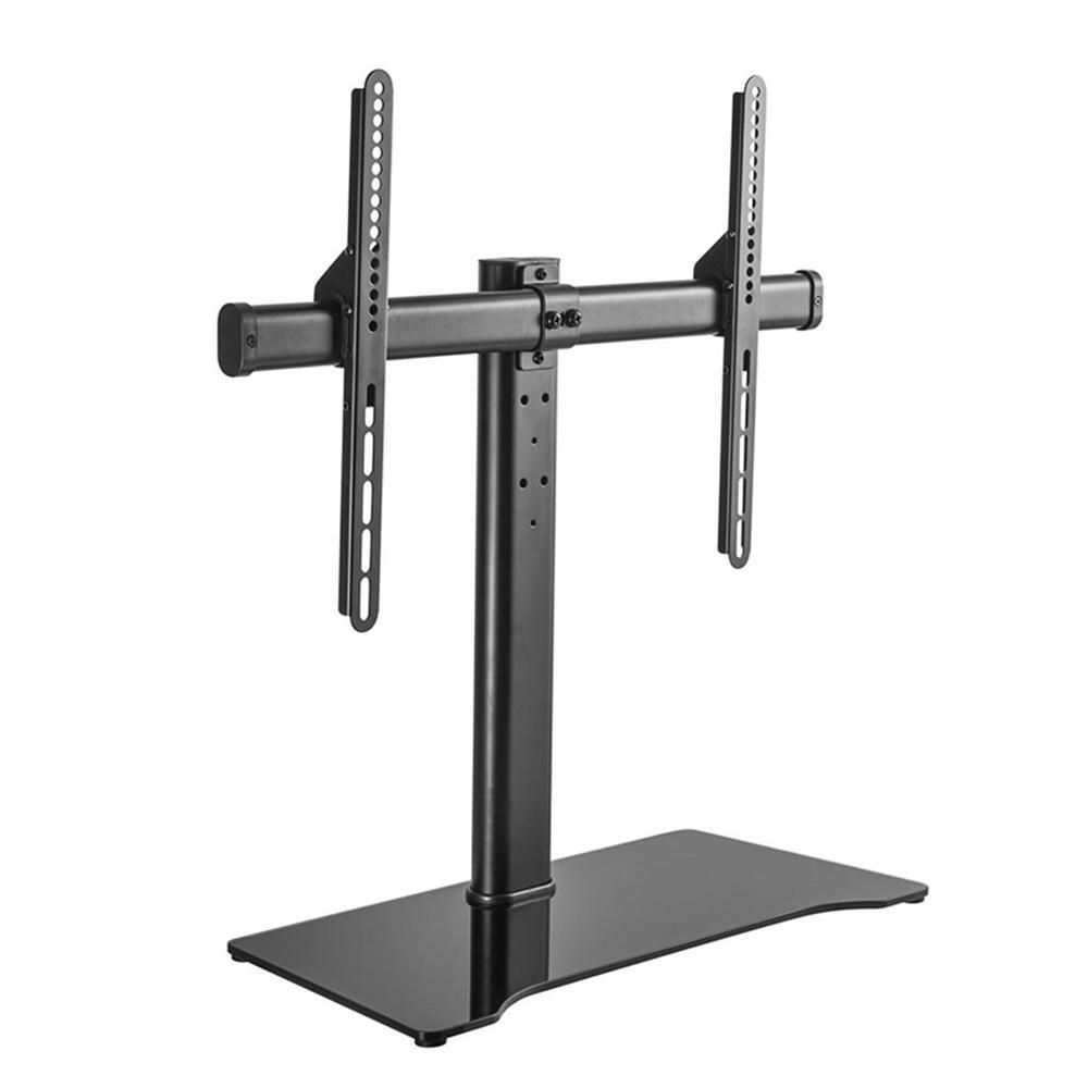 Universal Tabletop Stand For Flat Panel Lcd Tv 32" To 55" – Primecables® Regarding Universal Tabletop Tv Stands (Photo 13 of 15)