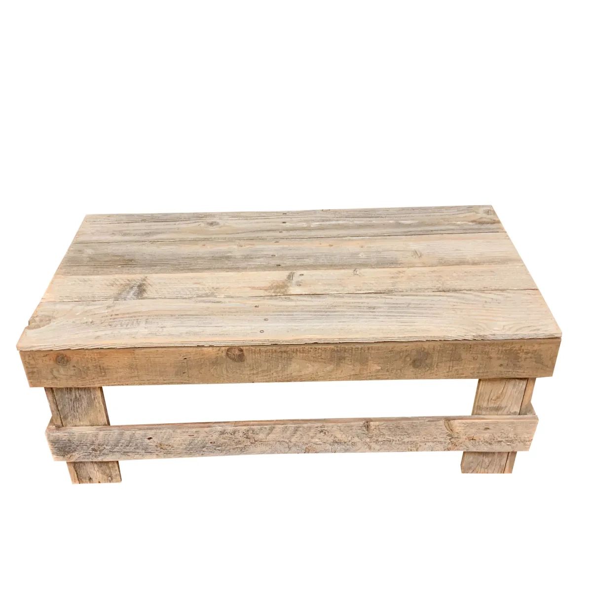 Woven Paths Reclaimed Wood Coffee Table, Natural, Free Shipping | Ebay Inside Woven Paths Coffee Tables (View 7 of 15)