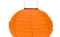Outdoor Orange Lanterns