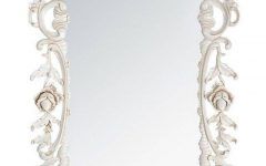 White Rococo Mirrors
