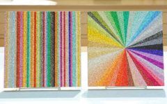 15 Inspirations Glitter Wall Art