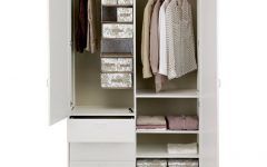 2 Door Wardrobe with Drawers and Shelves