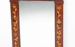 Mahogany Accent Wall Mirrors