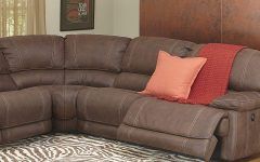 10 Best Collection of Jedd Fabric Reclining Sectional Sofas