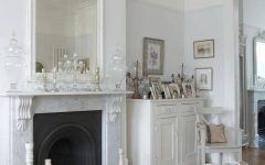 Large White French Mirrors