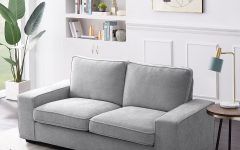 The 15 Best Collection of Modern Light Grey Loveseat Sofas