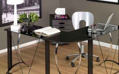 15 Best Collection of White and Black Office Desks