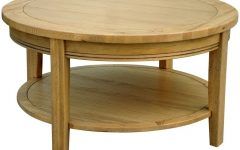 The 10 Best Collection of Round Oak Coffee Table