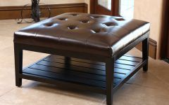  Best 10+ of Leather Ottoman Square Coffee Tables