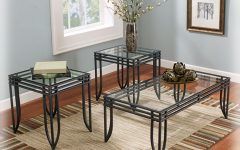 Glass End Tables and Coffee Tables
