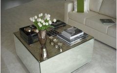 Mirrored Glass Coffee Table