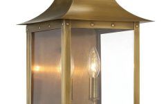20 Collection of Brass Outdoor Lanterns