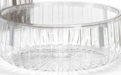 Small Round Acrylic Coffee Table