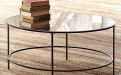 2024 Latest Round Mirrored Coffee Table