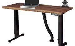 2024 Popular Walnut Adjustable Stand-up Desks