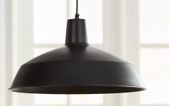 Adriana Black 1-light Single Dome Pendants