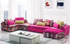 2024 Popular Colorful Sectional Sofas