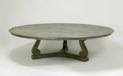 Large Round or Square Coffee Table Sets