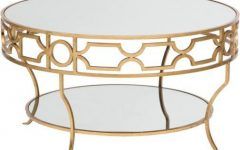 Cheap Mirrored Round Coffee Table