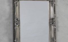 25 Collection of Silver Antique Mirrors