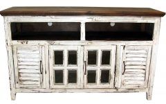 Rustic White Tv Stands