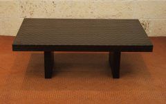 Low Japanese Style Coffee Tables