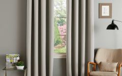 Thermal Insulated Blackout Curtain Panel Pairs