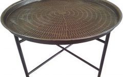 12 Ideas of Metal Round Coffee Tables