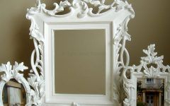 The 25 Best Collection of White Baroque Mirrors
