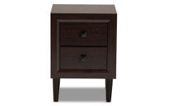 2024 Popular Brushed Antique Gray 2-drawer Wood Desks