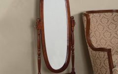 Free Standing Oval Mirrors