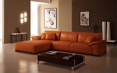 The 15 Best Collection of Burnt Orange Living Room Sofas