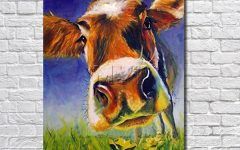 20 Best Collection of Cow Canvas Wall Art