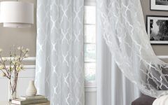 20 Best Bethany Sheer Overlay Blackout Window Curtains
