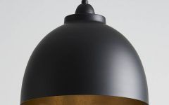 Black and Gold Pendant Lights