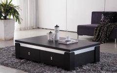 30 Inspirations Black Coffee Tables with Storage