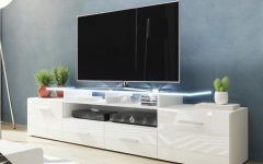 15 Ideas of White Gloss Tv Cabinets