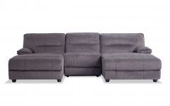 Pacifica Gray Power Reclining Sofas
