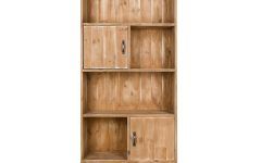 15 Ideas of Wooden Compartment Bookcases
