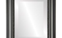 15 Best Collection of Matte Black Rectangular Wall Mirrors