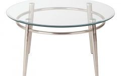 Clear Glass Top Cocktail Tables