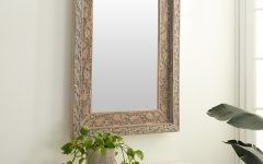 15 The Best Medium Brown Wood Wall Mirrors