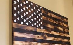 The 20 Best Collection of Wooden American Flag Wall Art