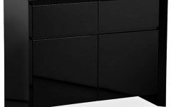 2024 Latest Black High Gloss Sideboards