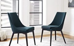Carlton Wood Leg Upholstered Dining Chairs
