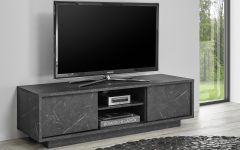15 Photos Black Marble Tv Stands