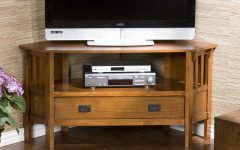 2024 Popular Wooden Corner Tv Cabinets